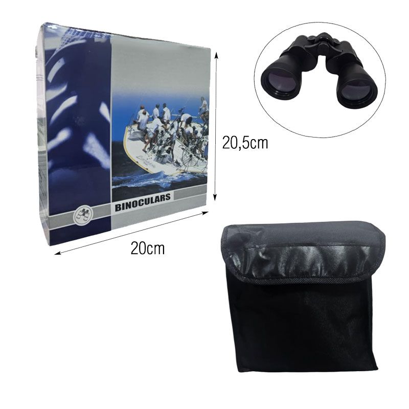 Κιάλια Υψηλής Ευκρίνειας με Θήκη 20x50 168mm/1000mm- High Definition Binoculars