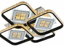 Φωτιστικό οροφής LED - Πλαφονιέρα με Dimmer - 6018-4BK - 941464