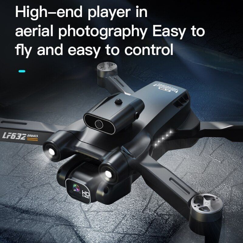 LF632 Drone 5G με 4K Κάμερα και Χειριστήριο Συμβατό με Smartphone CZ11- 360 Obstacle Avoid Brushless Drone 5G Loss Prevention