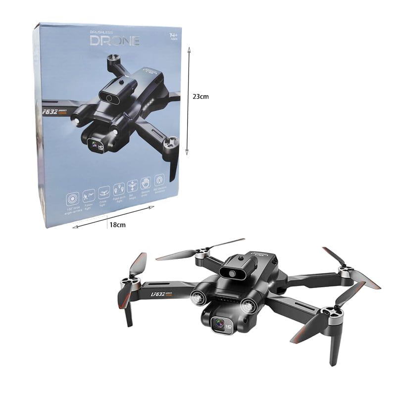 LF632 Drone 5G με 4K Κάμερα και Χειριστήριο Συμβατό με Smartphone CZ11- 360 Obstacle Avoid Brushless Drone 5G Loss Prevention