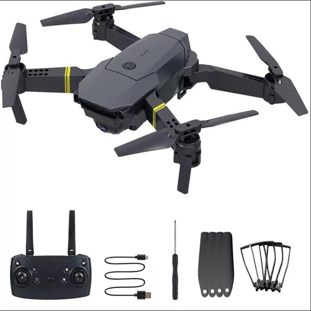 Μικρό Αναδιπλόμενο Και Επαναφορτιζόμενο Drone με Τηλεχειριστήριο Μαύρο 998Pro - Micro Foldable Drone Set