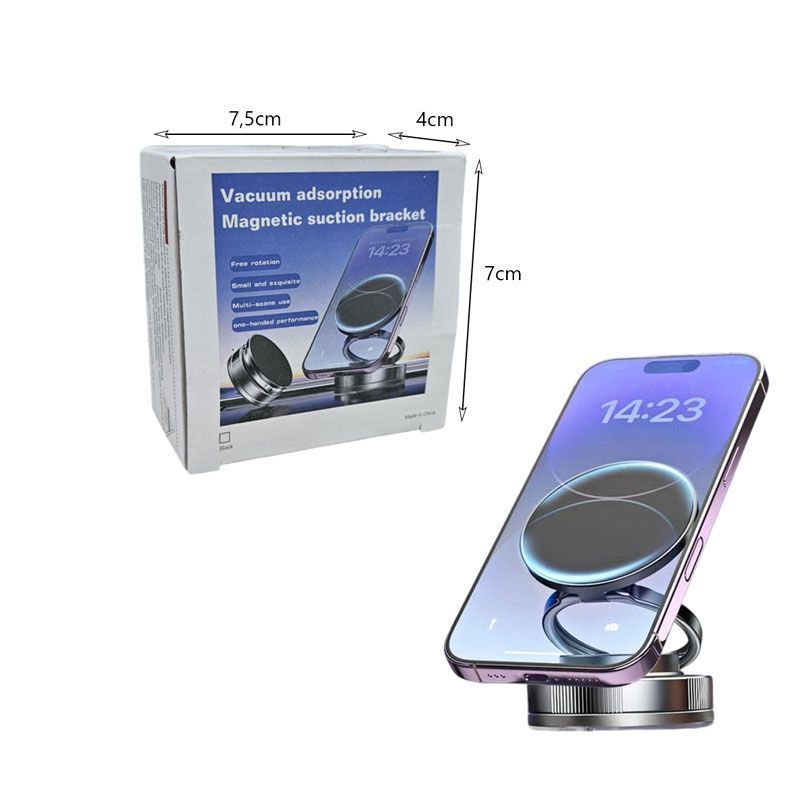 Μαγνητική Βάση Κινητού με Κενό Αέρος - Vacuum Adsorption Magnetic Suction Bracket