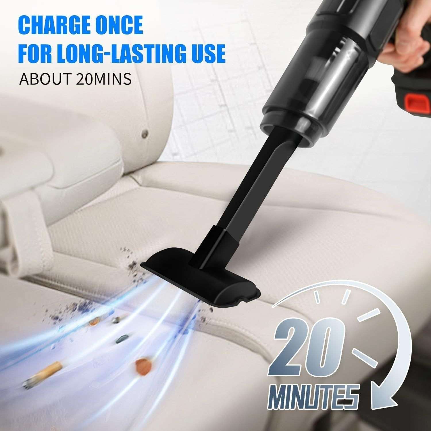 Ασύρματη Ηλεκτρική Σκούπα Χειρός – Cordless Multifunction Vacuum Cleaner