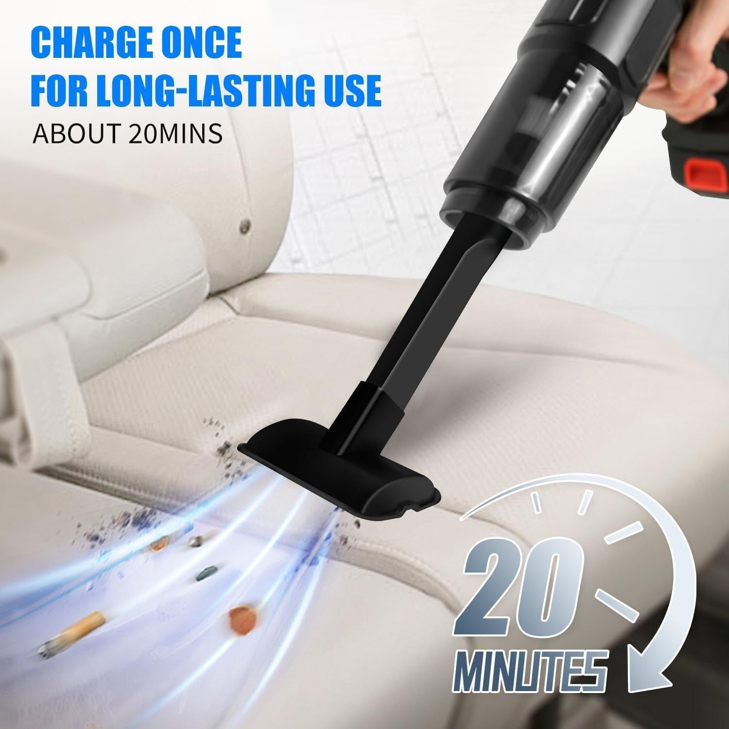 Ασύρματη Ηλεκτρική Σκούπα Χειρός – Cordless Multifunction Vacuum Cleaner