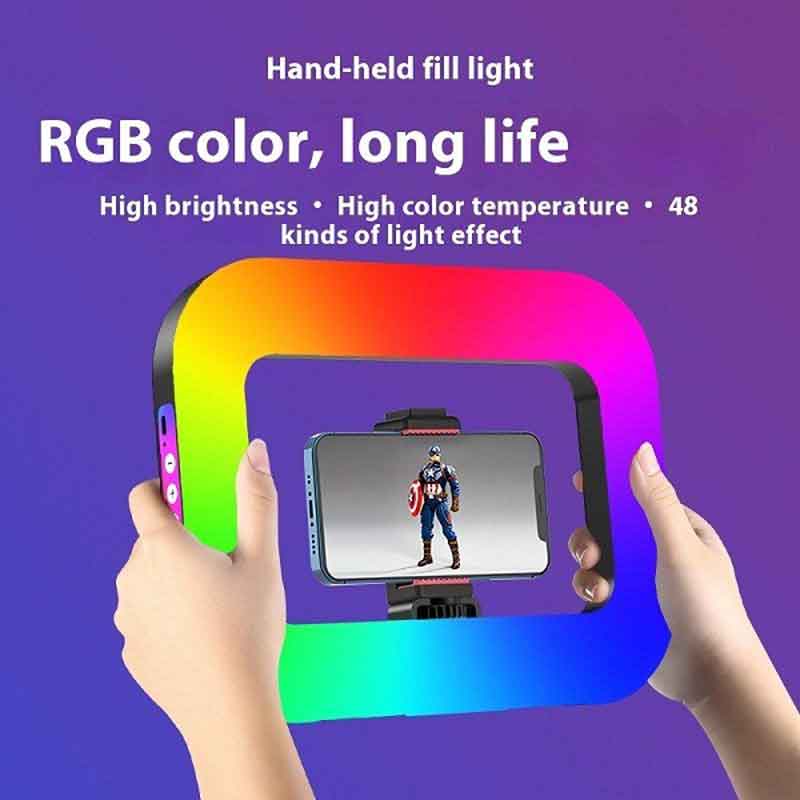 RGB Φωτιστικό για Κινητό και Κάμερα YM200 - RGB Video Light