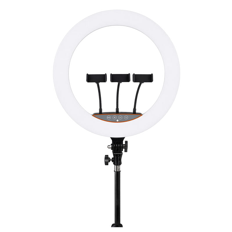 LED Ring Light 22" με 3 Βάσεις Κινητού LJJ-22 - LED Ring Light 22" with 3 Phone Holders