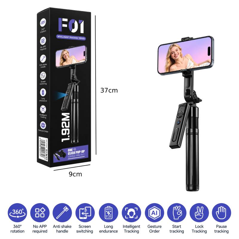 Έξυπνο Selfie Stick Τρίποδο 1,92m - Intelligent Selfie Stick Tripod
