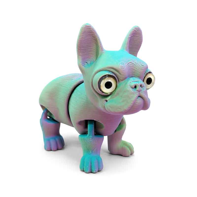 Εύκαμπτες Φιγούρες Ζωάκια 3D Printed με Κινούμενες Αρθρώσεις - Flexible 3D Printed Articulated Animal Figures