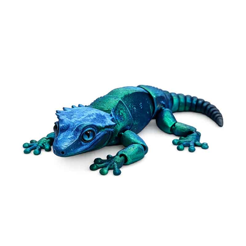 Εύκαμπτη Σαύρα 3D Printed με Κινούμενες Αρθρώσεις - Flexible 3D Printed Articulated Lizard Toy