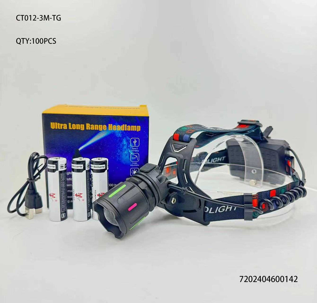 Φακός κεφαλής LED - FA-CT012-3M-TG - 600142