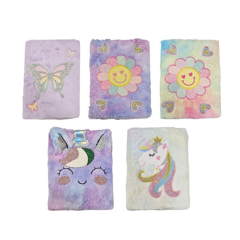 Τετράδιο Α5 με Χνουδωτό Εξώφυλλο - Notebook with Fluffy Cover