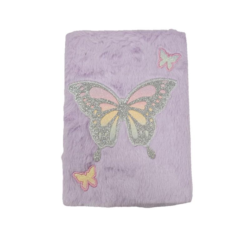 Τετράδιο Α5 με Χνουδωτό Εξώφυλλο - Notebook with Fluffy Cover
