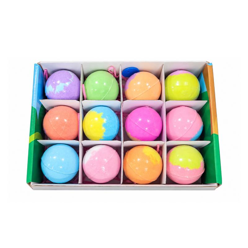 Σετ Βόμβες Μπάνιου 60g σε Διάφορα Χρώματα – Bath Bomb Gift Set
