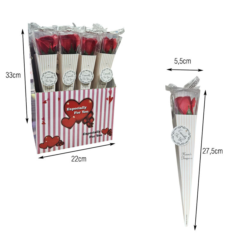 Διακοσμητικό Τριαντάφυλλο - Decorative Rose - Angel shopping
