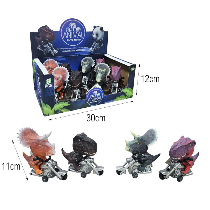 Παιχνίδι Δεινόσαυροι σε Μηχανή – Animal Cute Moto Dinosaur Toys