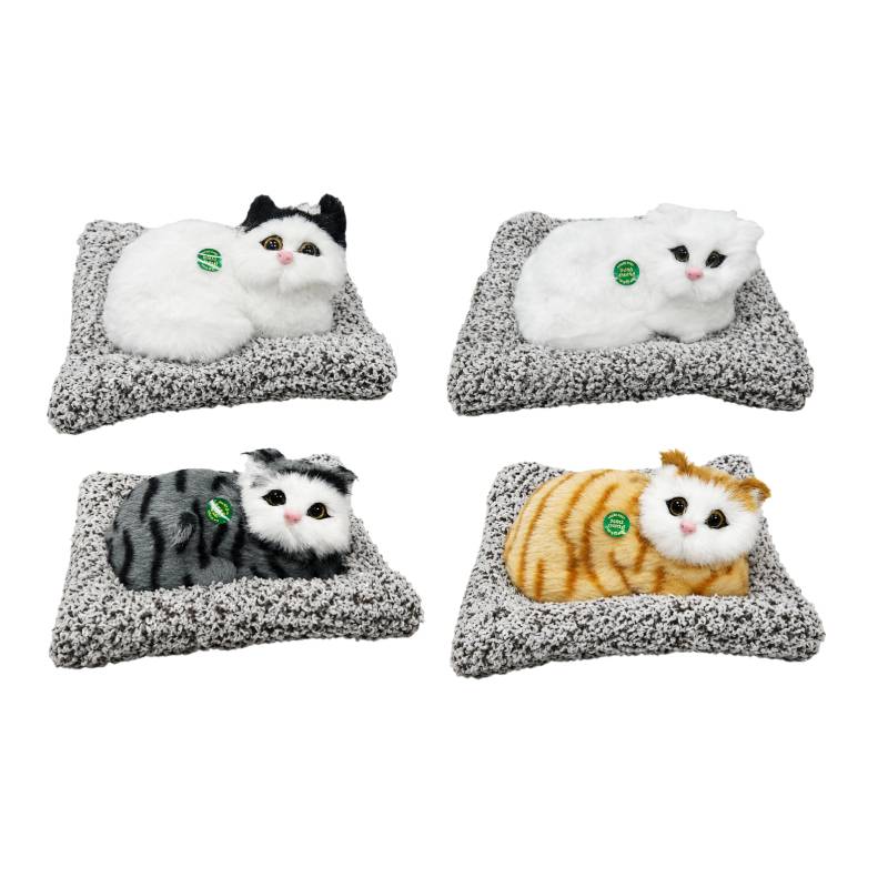 Διακοσμητική Γάτα σε Μαξιλαράκι - Decorative Cat on Cushion