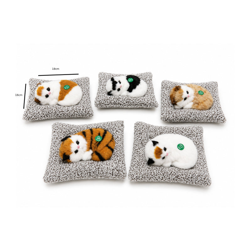 Διακοσμητική Γάτα σε Μαξιλαράκι - Decorative Cat on Cushion