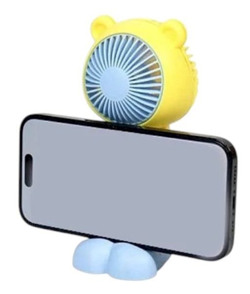 Επαναφορτιζόμενος ανεμιστήρας mini - HQ66-27 - 032179 - Blue