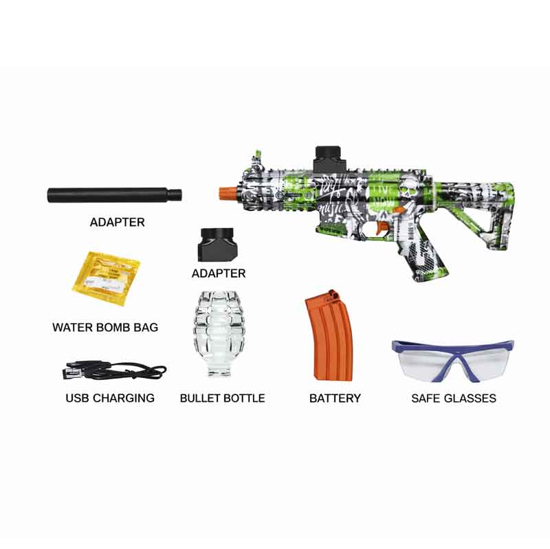Πιστόλι όπλο νερού με μπαλάκια νερού M416 – Electric Gel Ball Blaster Gun Series