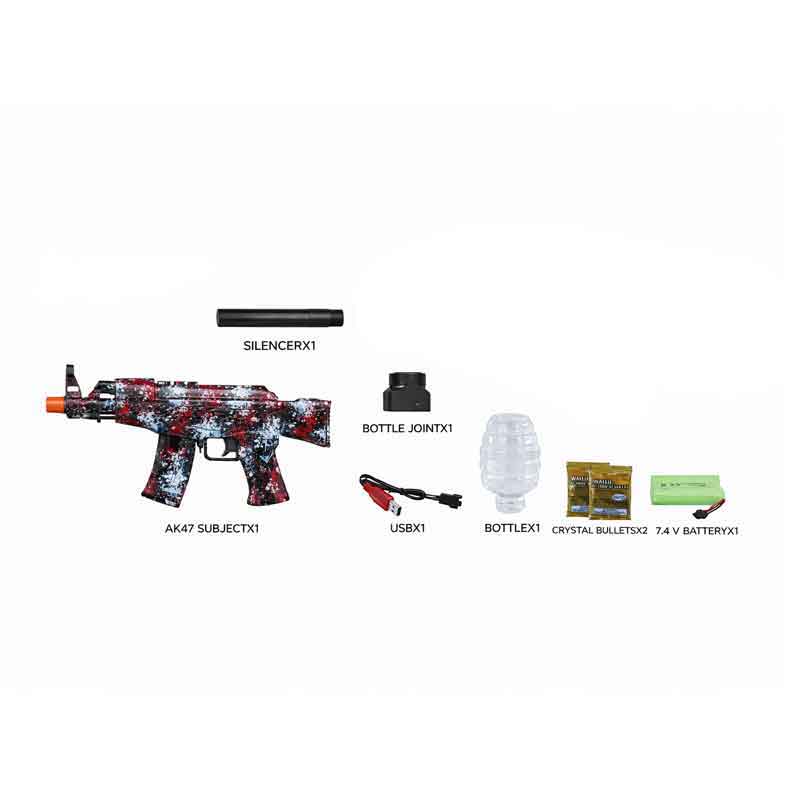 Πιστόλι όπλο νερού με μπαλάκια νερού AK47 218A-14 – Electric Gel Ball Gun