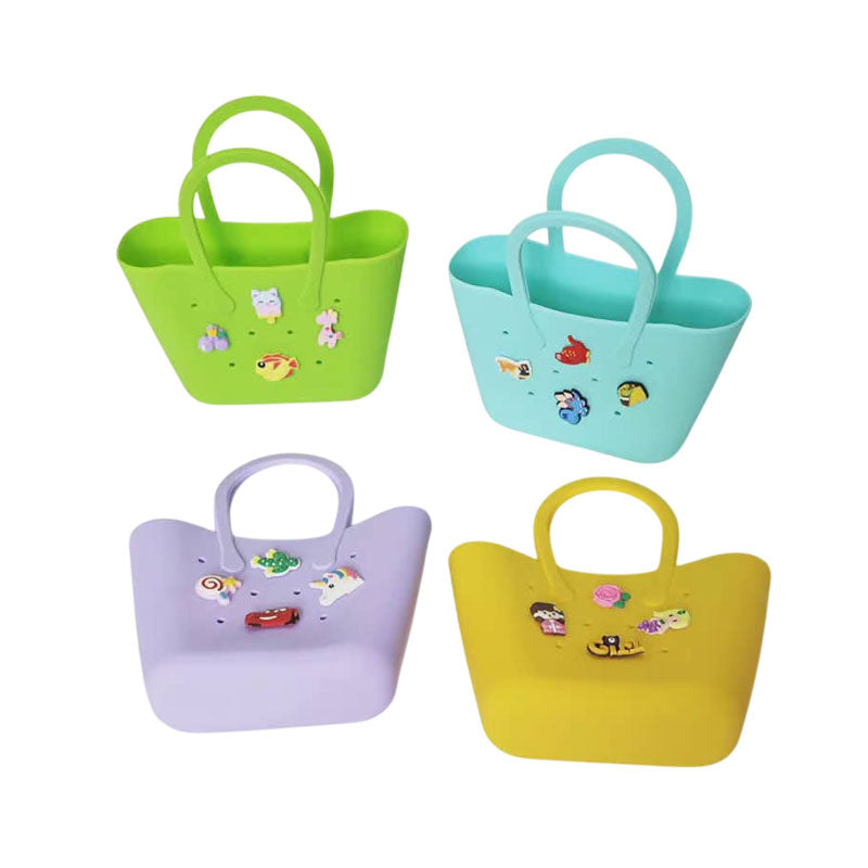 Παιδική Τσάντα Σιλικόνης με Σχέδια – Kids Silicone Handbag with Charms