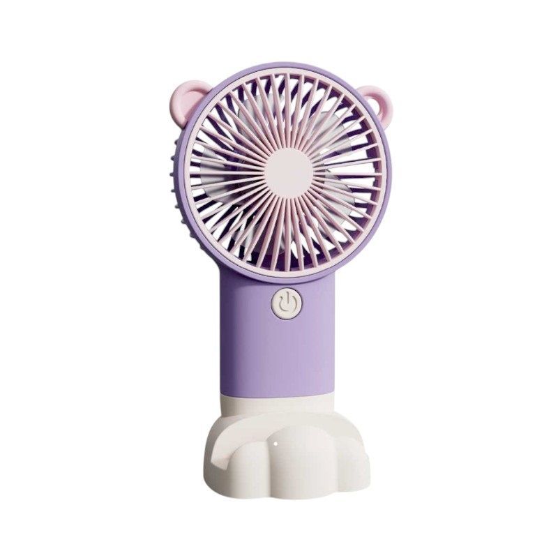 Επαναφορτιζόμενος ανεμιστήρας mini - 0808-5 - 033107 - Purple