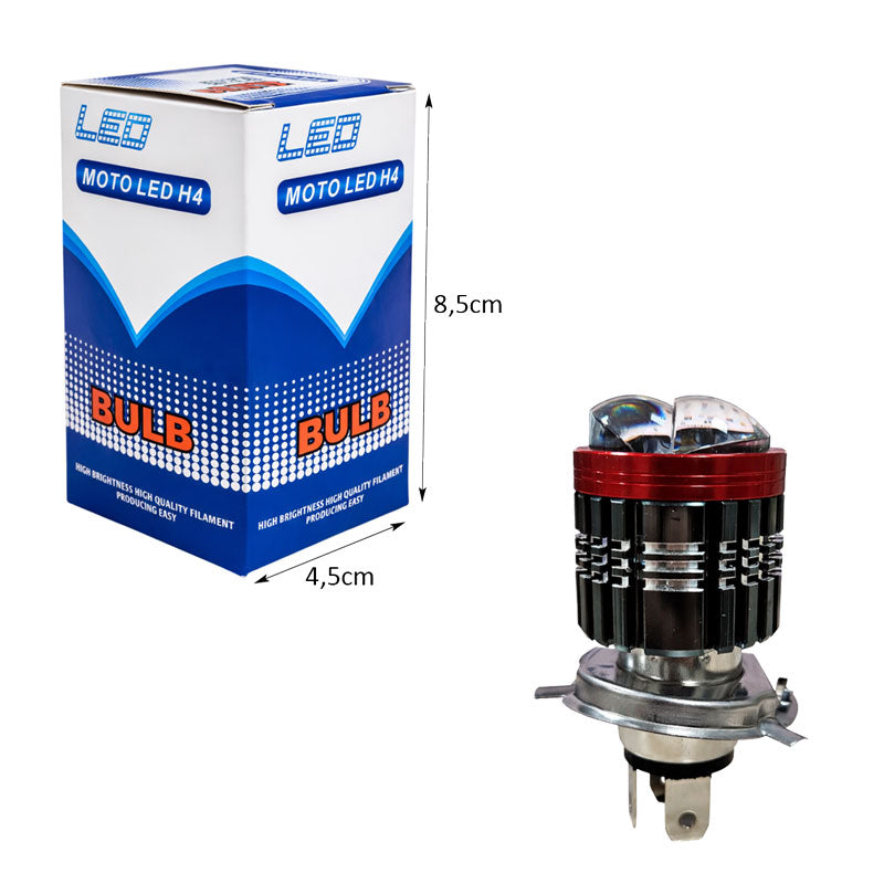 Λάμπα Μοτοσυκλέτας LED H4 - Motorcycle LED H4