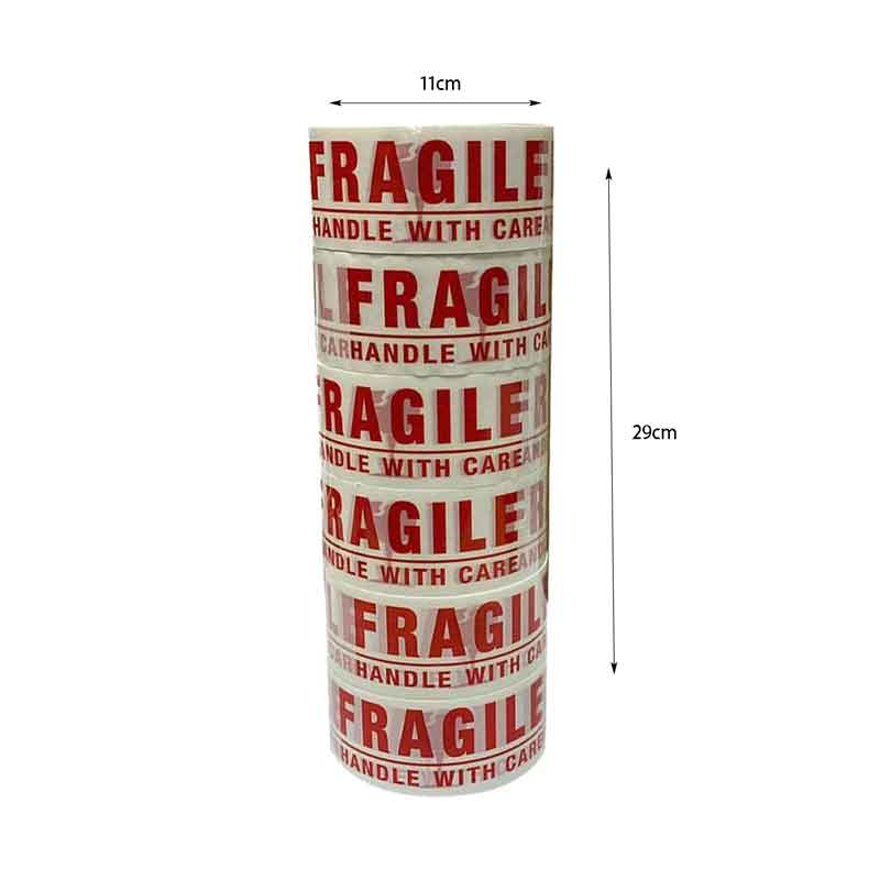 Κόλλητη Ταινία Εύθραυστο "FRAGILE Handle With Care" - Fragile Packing Tape