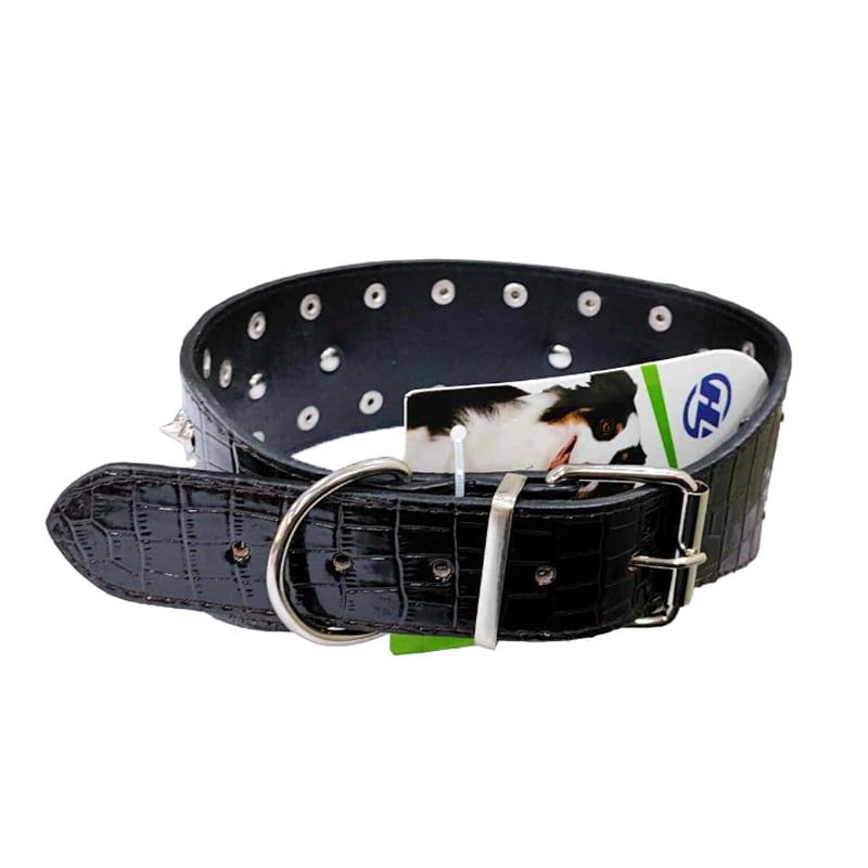 Κολάρο Σκύλου Με Τρουκς Μαύρο - Dog Collar