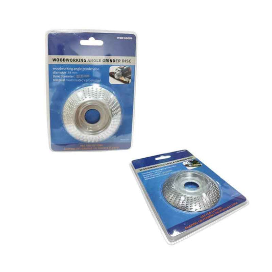 Ράσπα ξύλου δίσκος για γωνιακό τροχό - Woodworking angle grinder disc