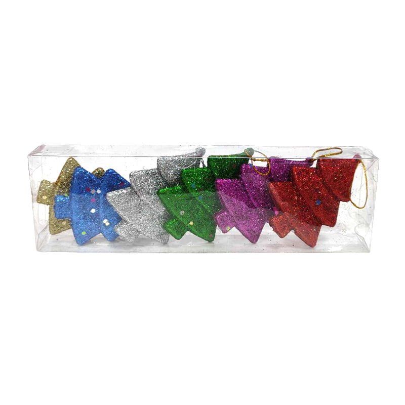 Χριστουγεννιάτικο στολίδι δεντράκι 6τμχ – Christmas decoration tree 6pcs