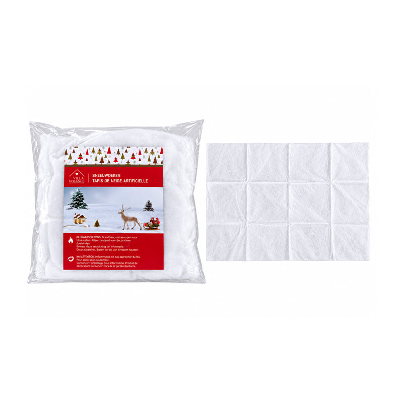 Χριστουγεννιάτικο Διακοσμητικό Χιόνι  120x79cm - Christmas Snow Blanket 120x79cm