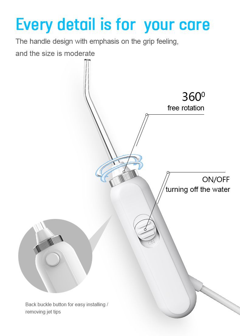 Ηλεκτρική συσκευή καθαρισμού δοντιών - Water Flosser - YXY880 - 190442 ΥΓΕΙΑ - ΟΜΟΡΦΙΑ & Fitness>Είδη περιποίησης νυχιών & μακιγιάζ>Είδη καλλωπισμού & μακιγιάζ