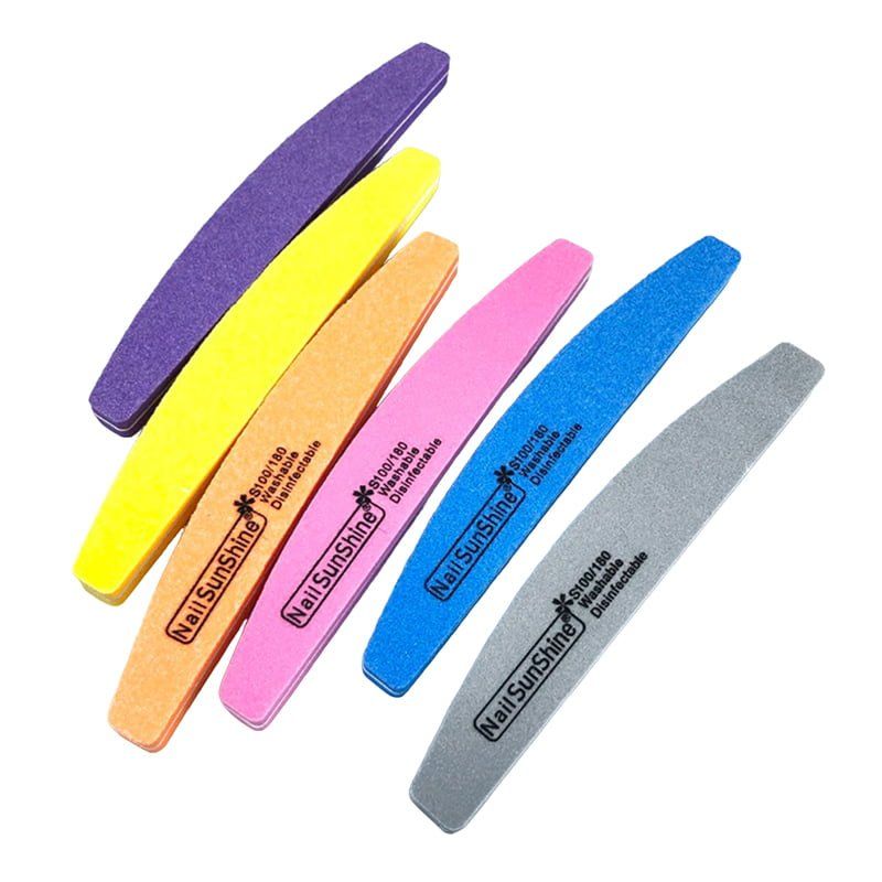 SunShine Λίμα νυχιών buffer διπλής όψης 100/180 10τμχ - Nail file buffer 10pcs