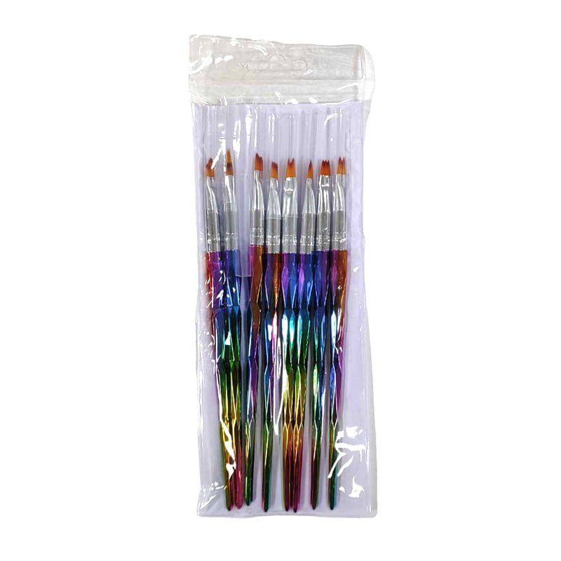 Σετ πινέλα νυχιών Nail Art 8τμχ - 8Pcs Nail Art Brush