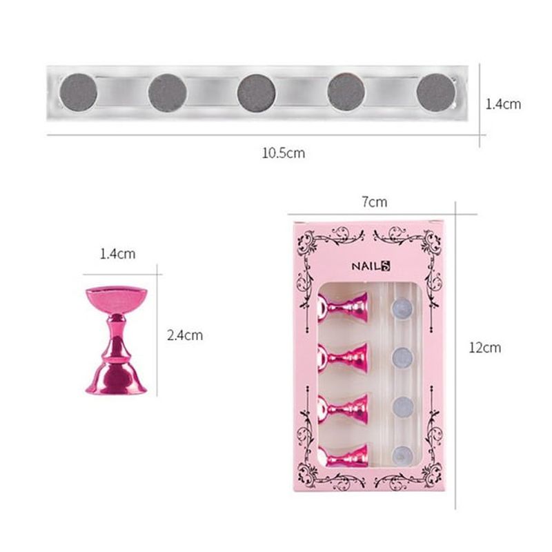 Μαγνητική Βάση Στήριξης για Τιπς Νυχιών - Magnetic Nail Stand