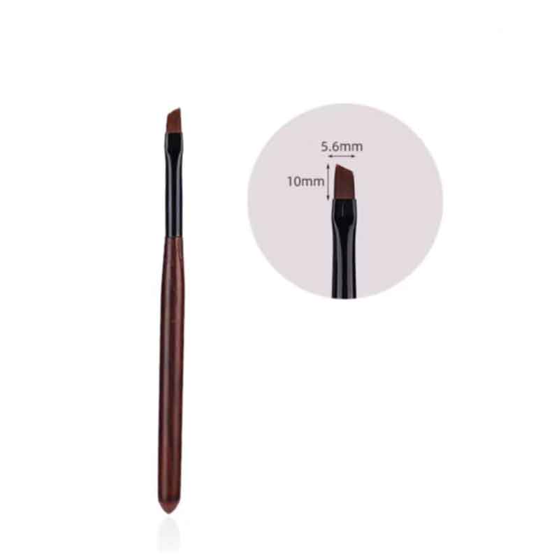 Σετ Πινέλα Νυχιών με Θήκη 12 Τεμάχια - Nail Art Brush Set with Case