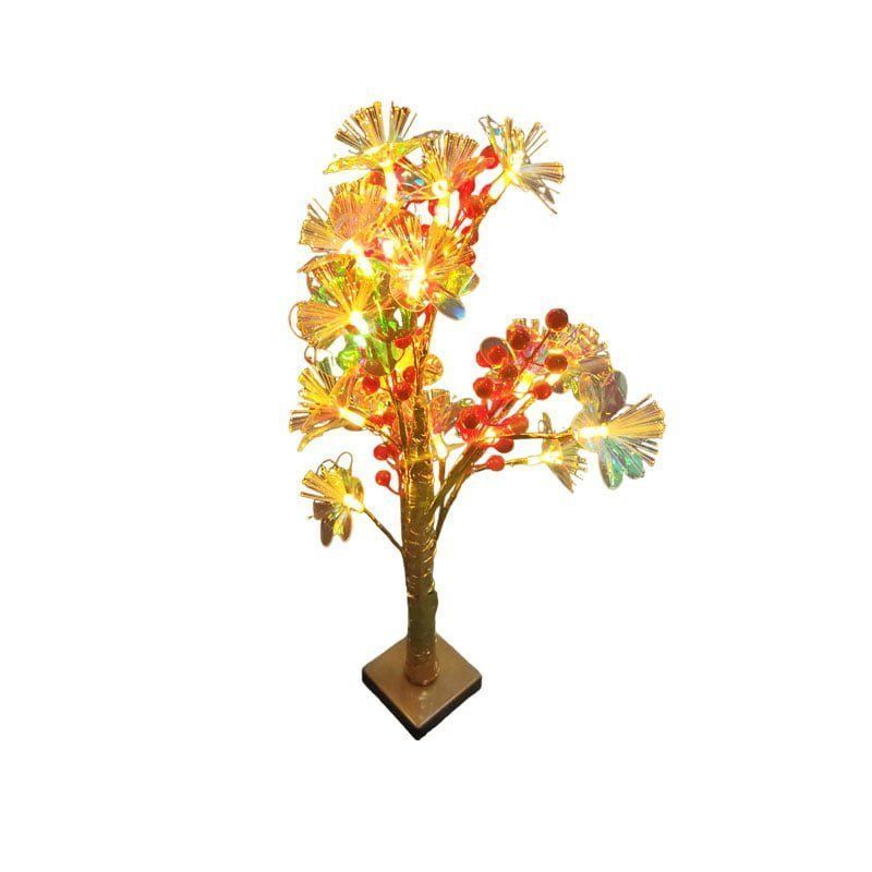 Χριστουγεννιάτικο δεντράκι με λαμπάκια - Christmas tree with lights