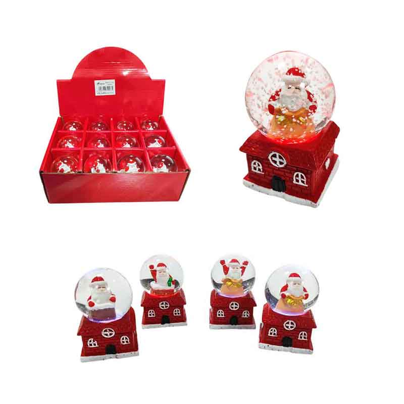 Χριστουγεννιάτικη Χιονόμπαλα με Σπίτι – Christmas Snow Globe with House