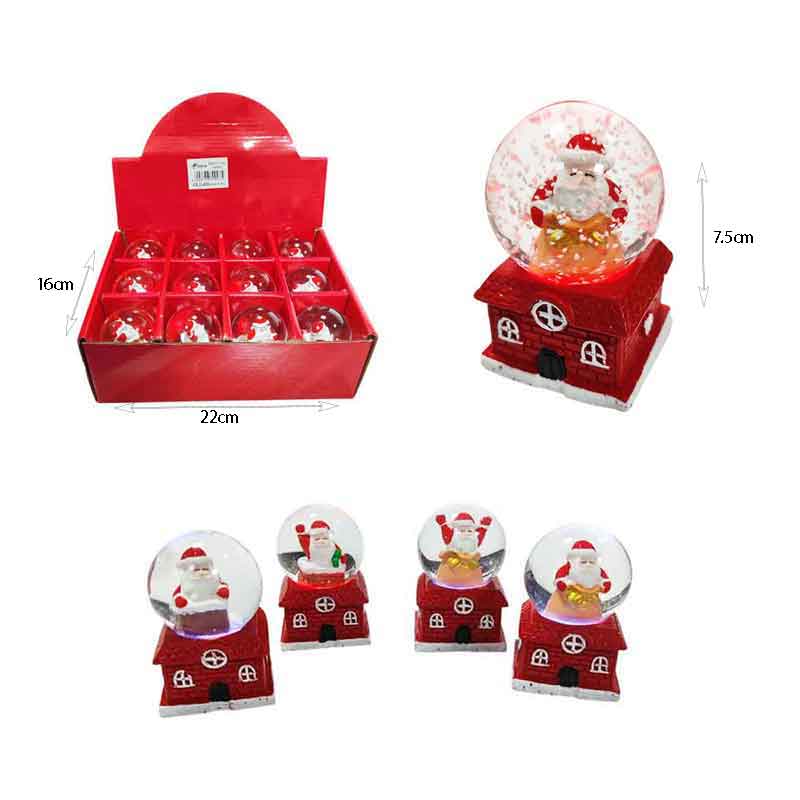 Χριστουγεννιάτικη Χιονόμπαλα με Σπίτι – Christmas Snow Globe with House