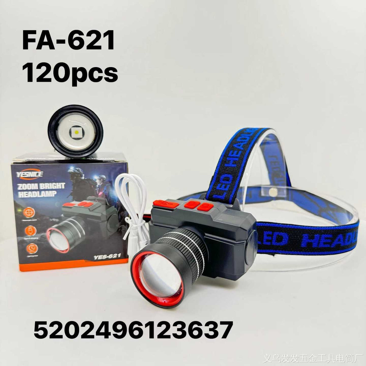 Φακός κεφαλής LED - FA-YZS621 - 123637