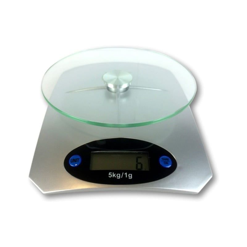 Imperial Ψηφιακή Ζυγαριά Κουζίνας 1gr/5kg Ασημί - Digital kitchen scale