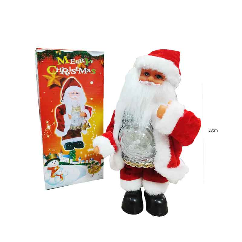 Διακοσμητικός Άγιος Βασίλης με Φως 27cm - Santa Claus with Light