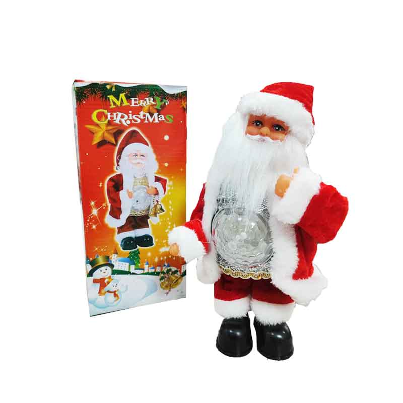 Διακοσμητικός Άγιος Βασίλης με Φως 27cm - Santa Claus with Light