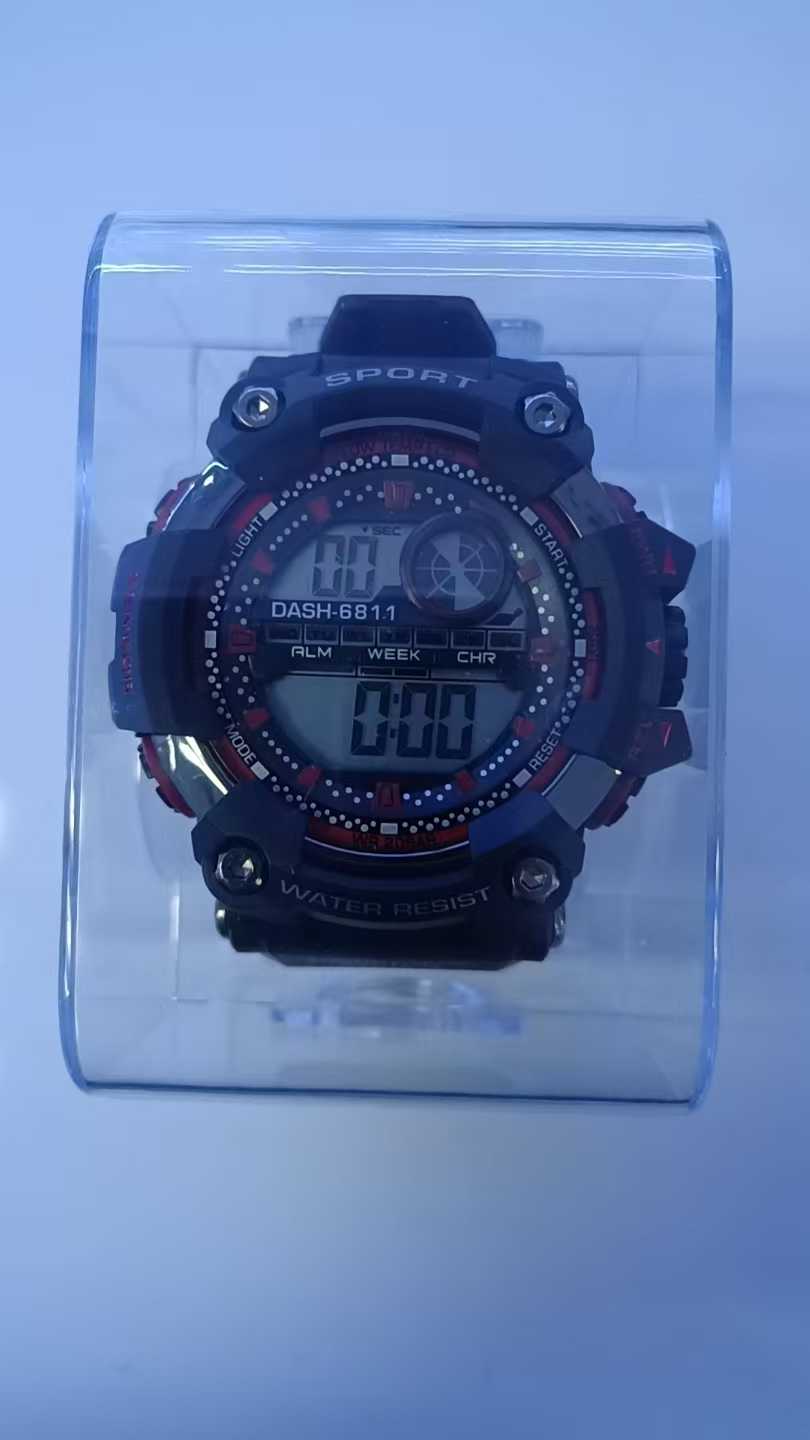 Ψηφιακό ρολόι χειρός - D6881 - Dash - 115178 - Black/Silver