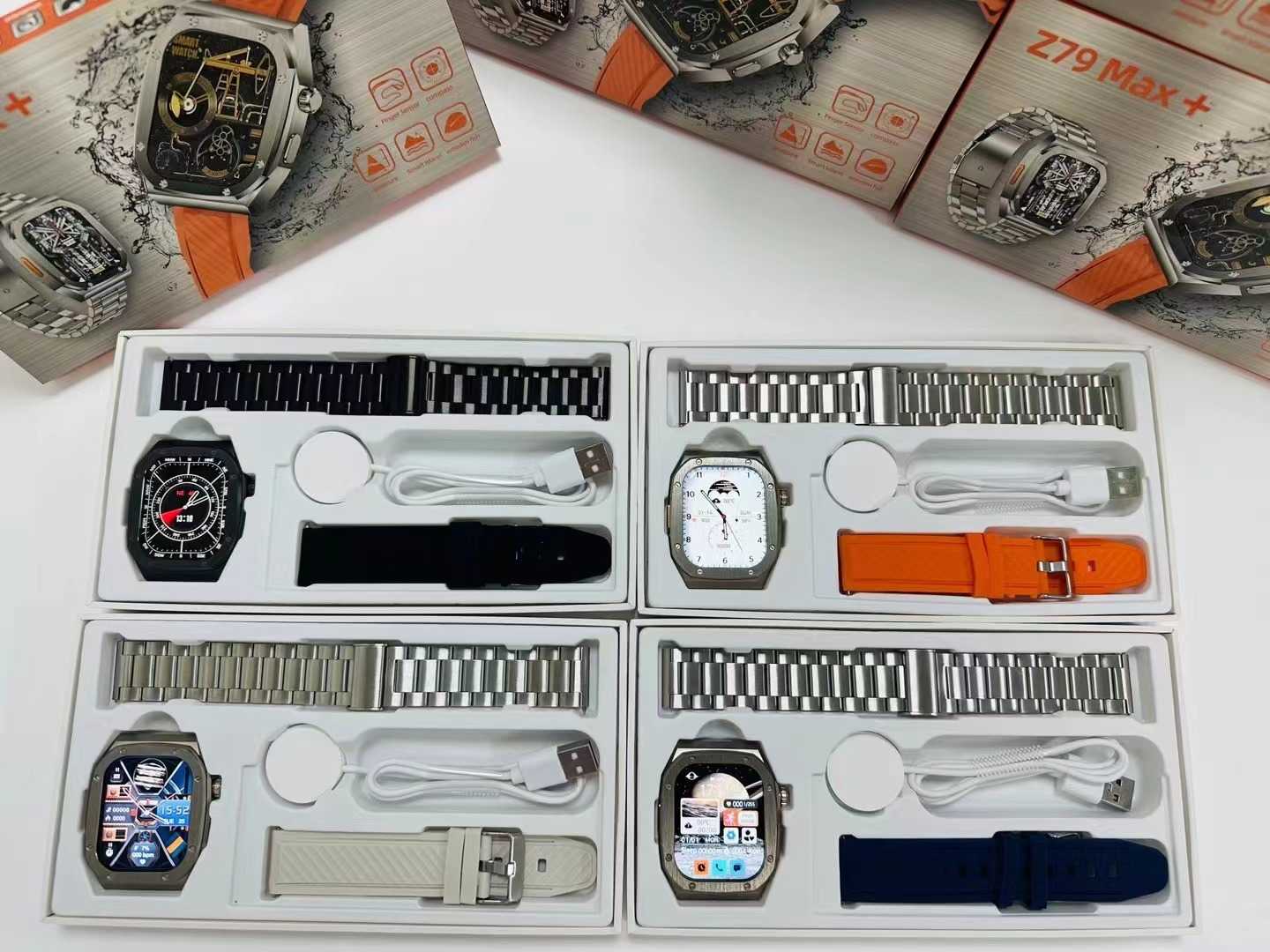 Σετ Smartwatch με 2 λουράκια - Z79 Max - 065080 - Black ΕΙΔΗ ΤΕΧΝΟΛΟΓΙΑΣ>Gadgets>Smartwatches