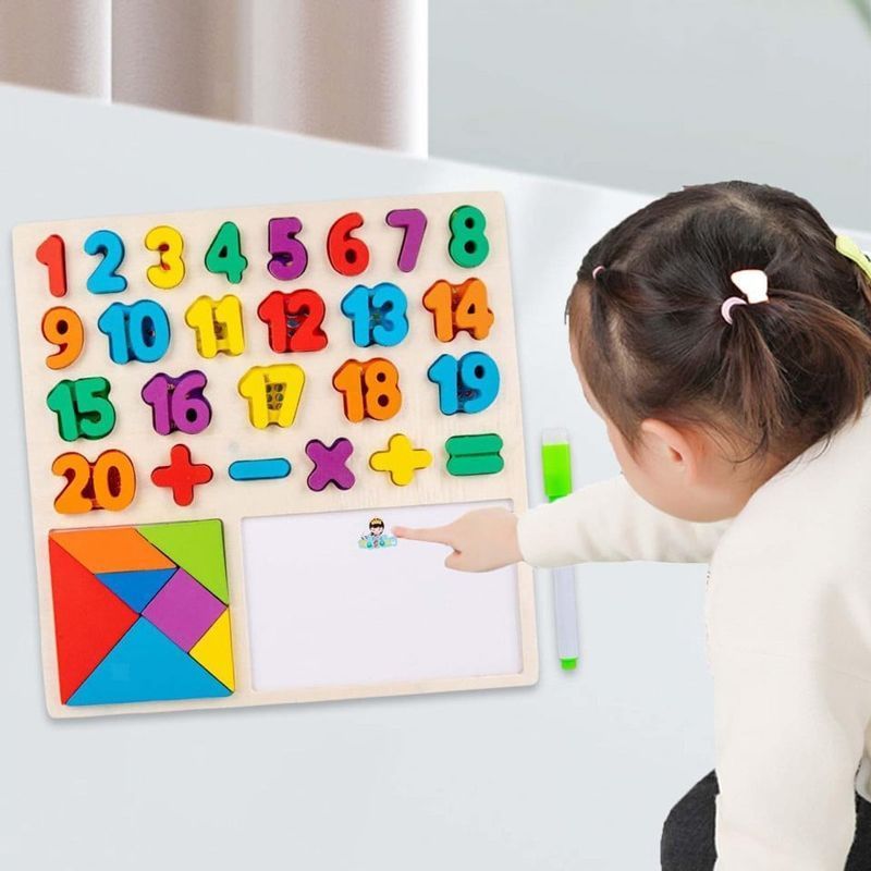 Εκπαιδευτικό Ξύλινο Παιχνίδι Αλφάβητος - Wooden Game Alphabet