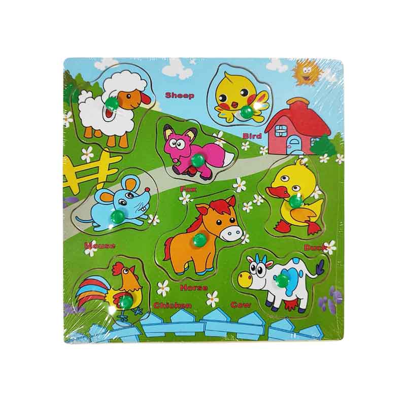Ξύλινο Παιδικό Puzzle - Wooden Children's Puzzle
