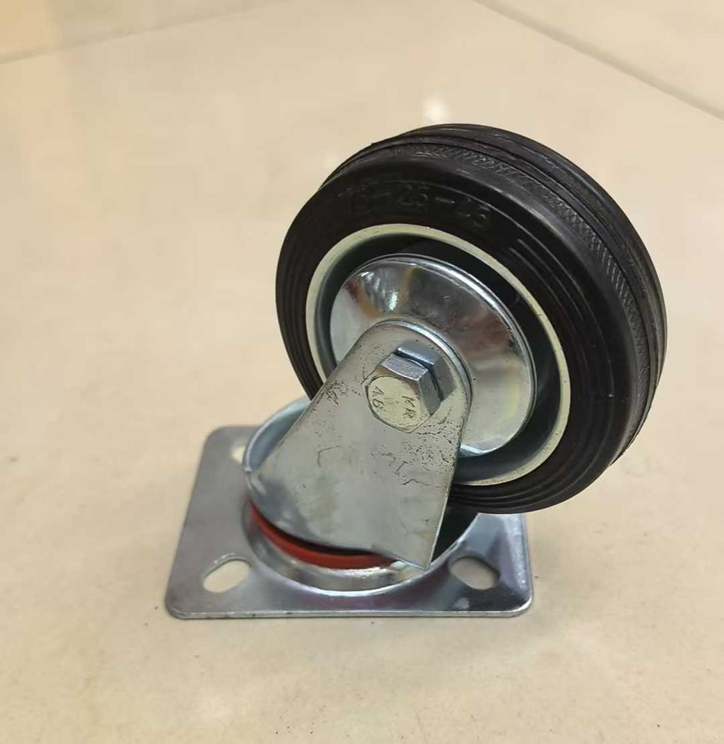 Ρόδα επίπλων περιστρεφόμενη - 125mm - 1 τεμάχιo - 228472