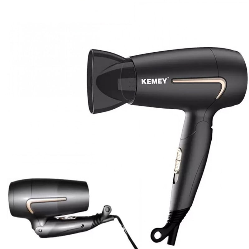 Kemei Πιστολάκι Μαλλιών Ταξιδίου 1800W KM-6834 - Hair dryer